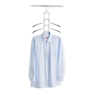 Mehrfach-Kleiderbügel, Metall/Kunststoff