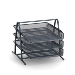 Dokumentenablage, Mesh, anthrazit