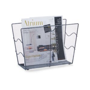 Zeitungsständer, Mesh, anthrazit