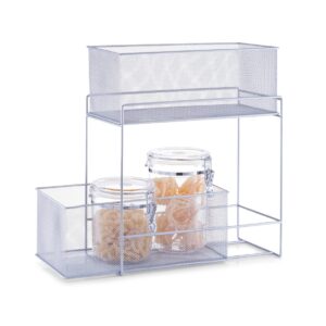 Etagenregal m. 2 Körben, Mesh