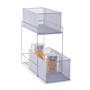 Etagenregal m. 2 Körben, Mesh