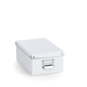 Boxen-Set, 5-tlg., Pappe, weiß