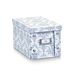 Aufbewahrungsbox "Vintage", Pappe, weiß