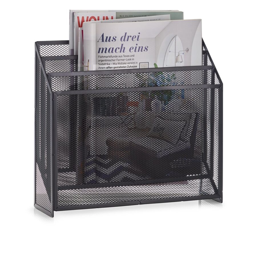 Zeitungsständer, Mesh, anthrazit