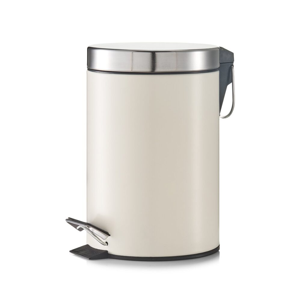 Kosmetikeimer, 3 ltr., Metall/Edelstahl/Kunststoff