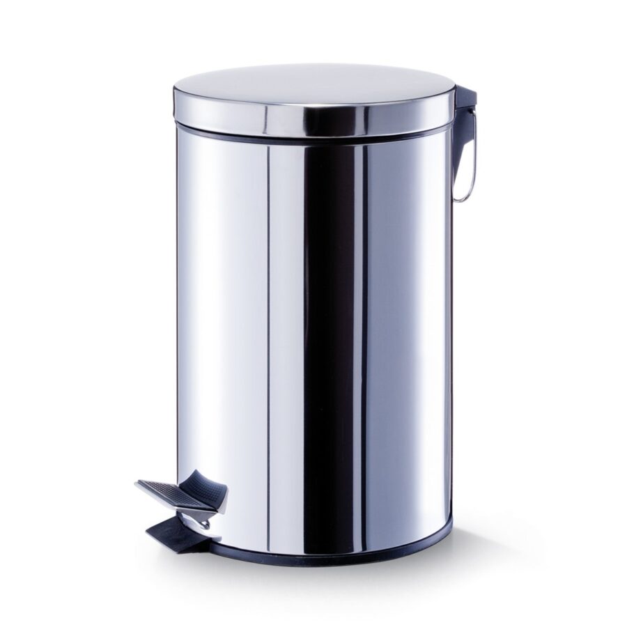 Treteimer, 12 ltr., Edelstahl/Kunststoff