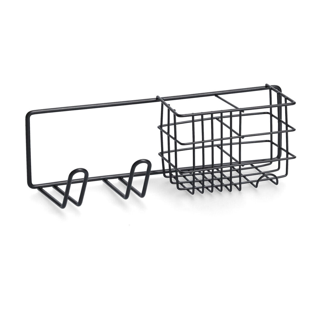 Regal, Metall, schwarz