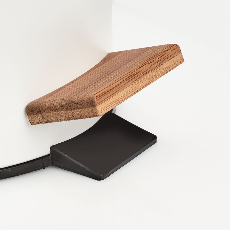 Kosmetikeimer, 3 ltr., Metall/Bambus/Kunststoff,