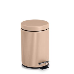 Kosmetikeimer, 3 Liter, Metall/Kunststoff, mandel