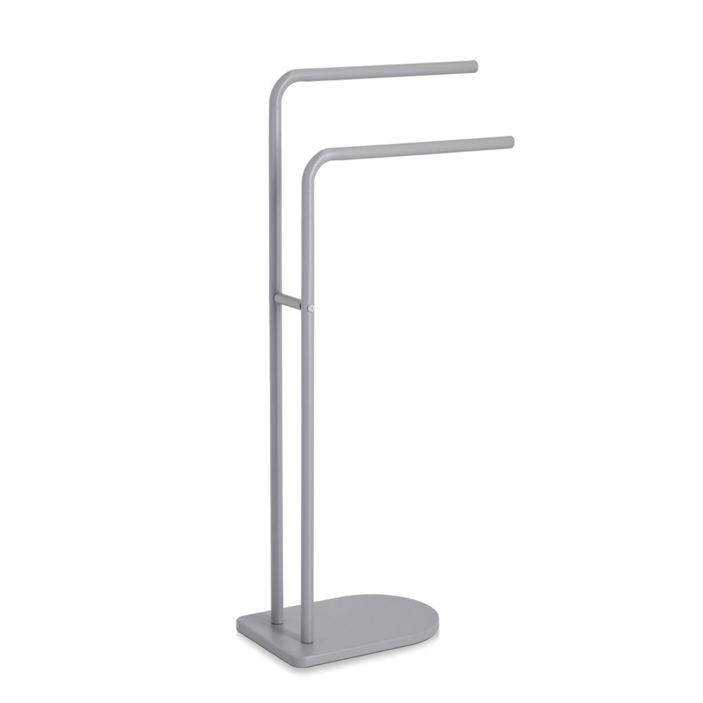 Handtuchhalter, Metall, grau