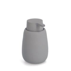 Seifenspender, Keramik, grau