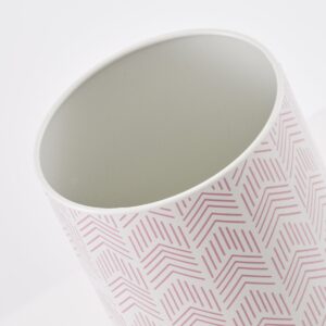 Vorratsdose m. Bambusdeckel, 1000 ml, Metall, rosé