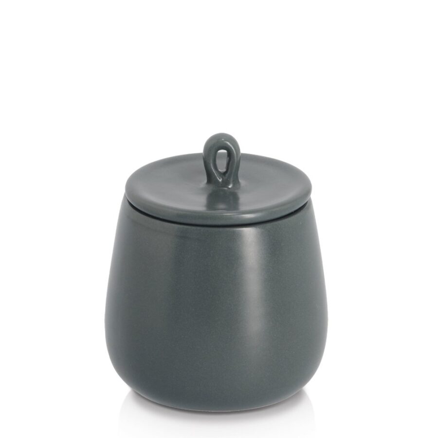 Gewürzdose, 220 ml, Keramik, anthrazit