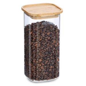 Vorratsglas m. Bambusdeckel, 1600 ml