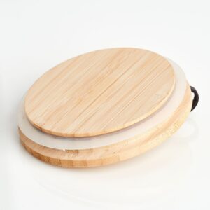 Vorratsglas m. Bambusdeckel, 1100 ml