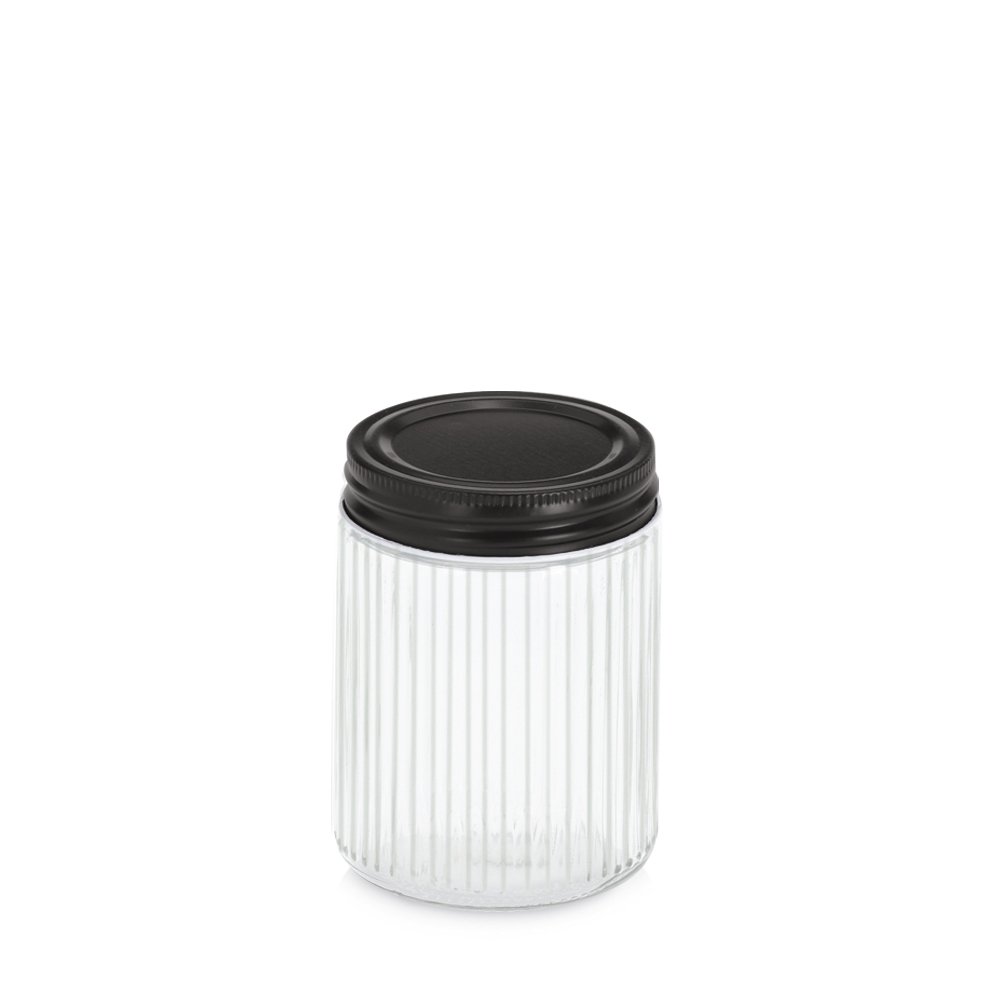 Vorratsglas m. Metalldeckel, 300 ml