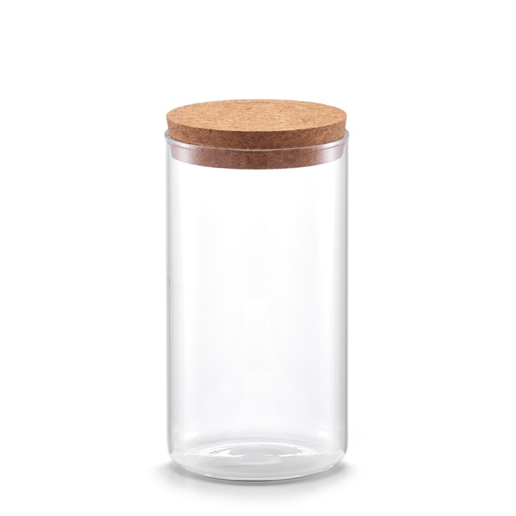 Vorratsglas m. Korkdeckel, 1100 ml