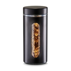 Vorratsglas, 1200 ml, schwarz