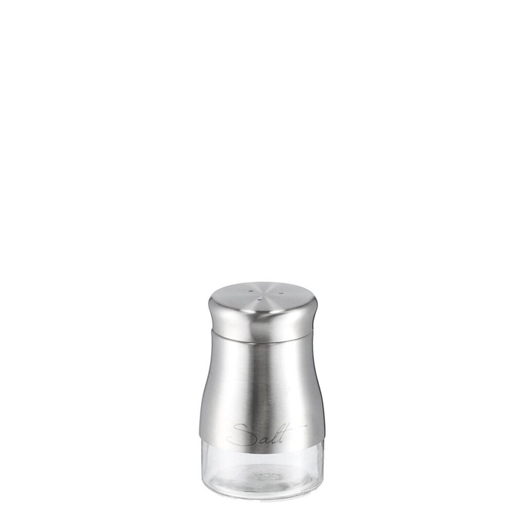 Salzstreuer "Salt", Glas/Edelstahl
