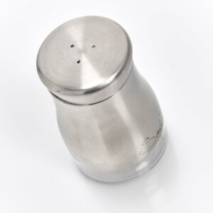 Salzstreuer "Salt", Glas/Edelstahl