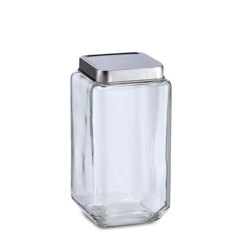 Vorratsglas m. Edelstahldeckel, 2000 ml