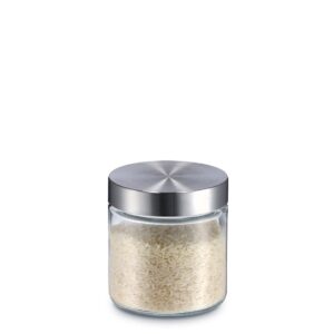 Vorratsglas m. Edelstahldeckel , 750 ml