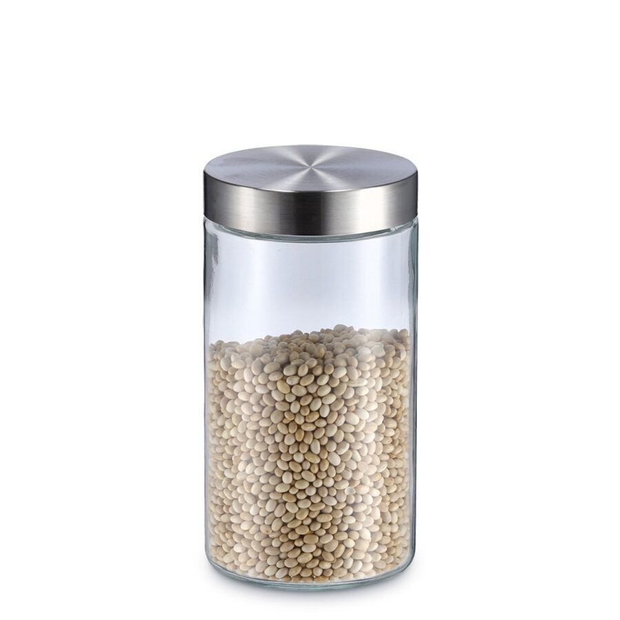 Vorratsglas m. Edelstahldeckel, 1600 ml