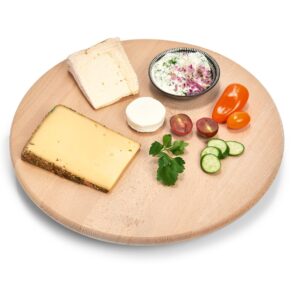 Dreh-/Servierplatte, Buche