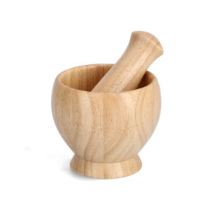 Mörser & Stößel-Set, Gummibaum