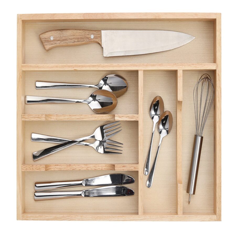 Besteckkasten, Gummibaum