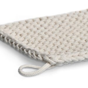 Topflappen "Nature", Baumwolle, weiß