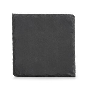 Glasuntersetzer-Set, 4-tlg., Schiefer