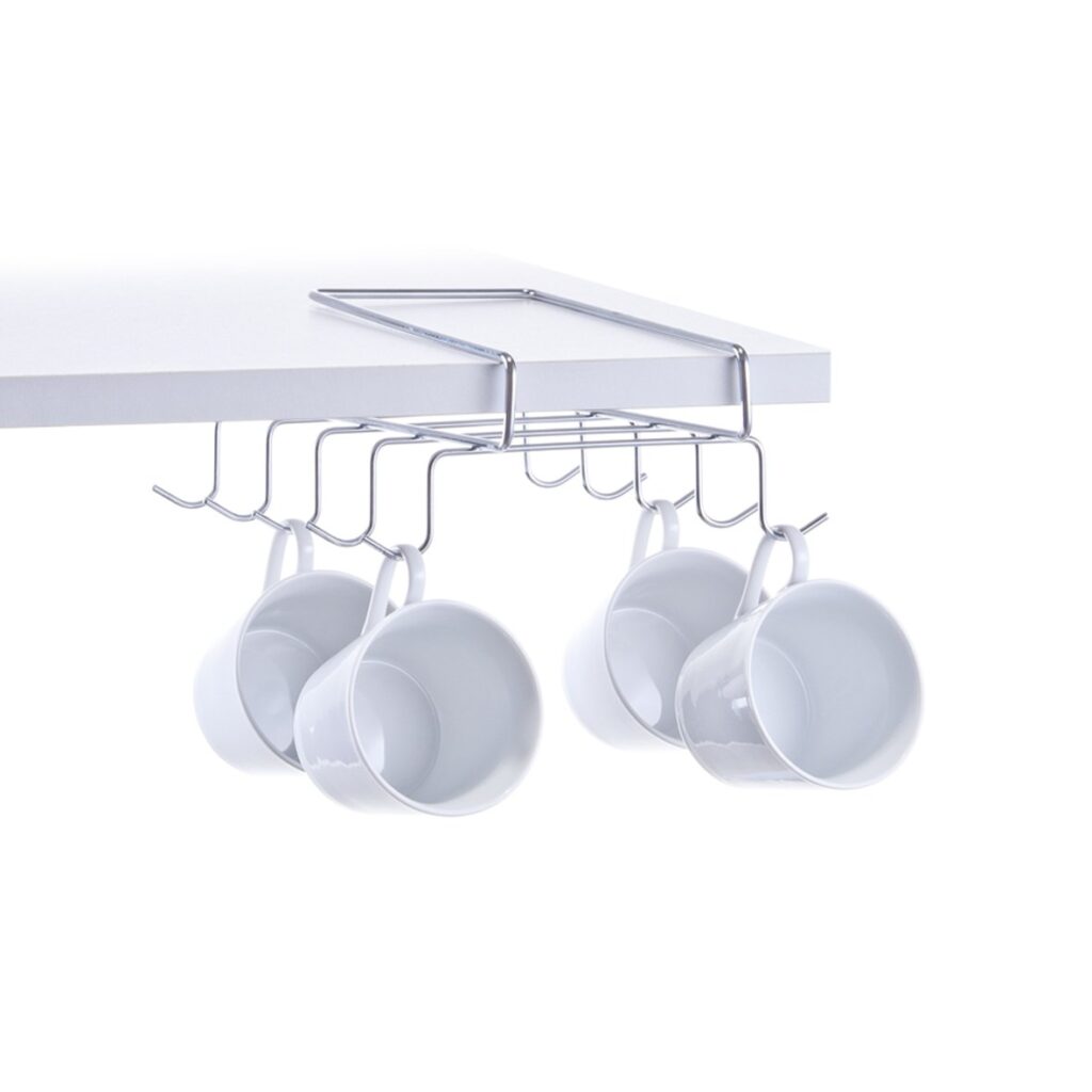 Tassenhalter, Metall verchromt