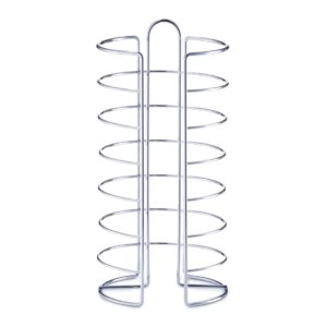 Küchenrollenhalter m. Rolle, Metall verchromt