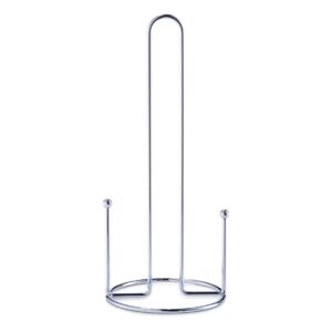 Küchenrollenhalter m. Rolle, Metall verchromt