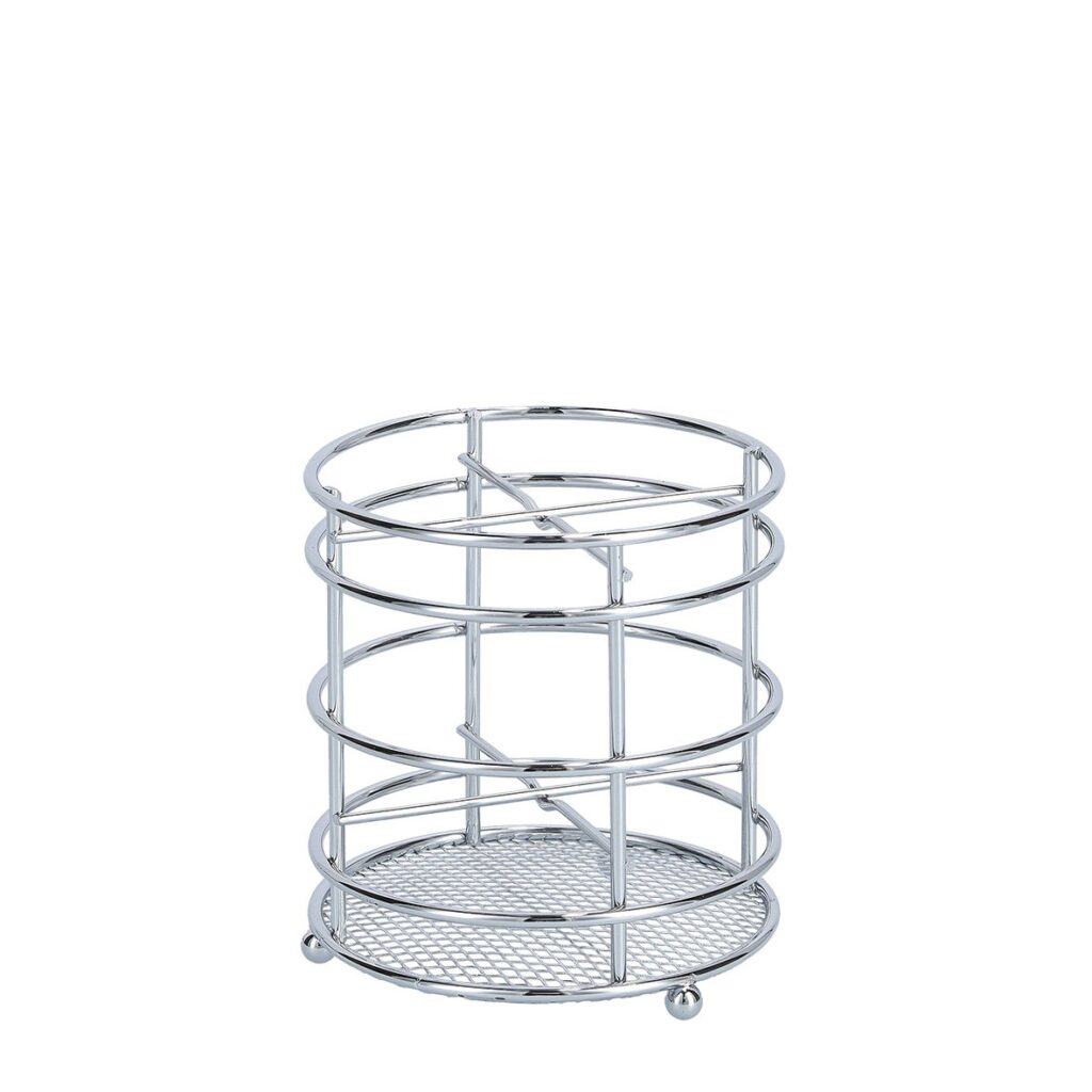 Utensilienhalter, Metall verchromt