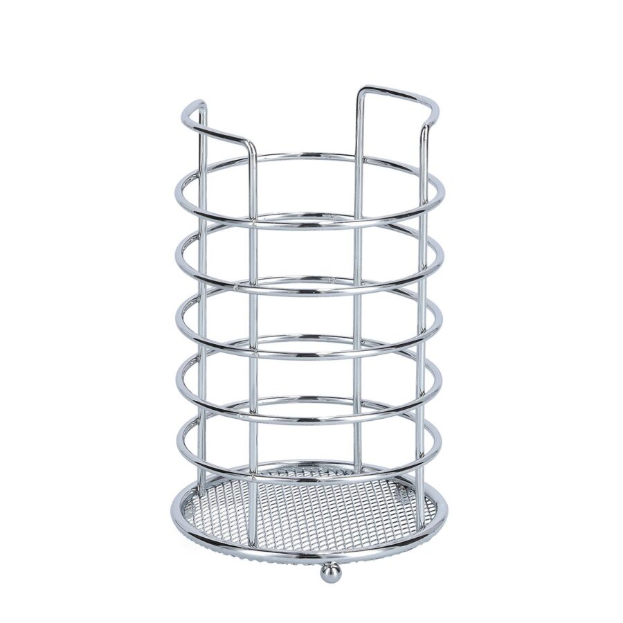 Utensilienhalter, Metall verchromt