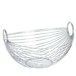 Obstkorb, metall verchromt