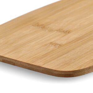 Schneidebrett m. Griffloch, Bambus
