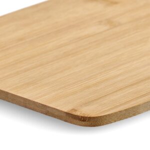 Schneidebrett m. Griffloch, Bambus