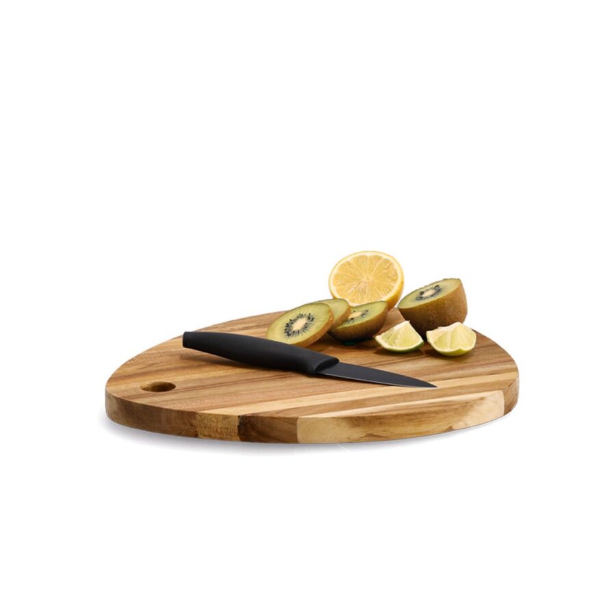 Schneidebrett, tropfenform, Akazie