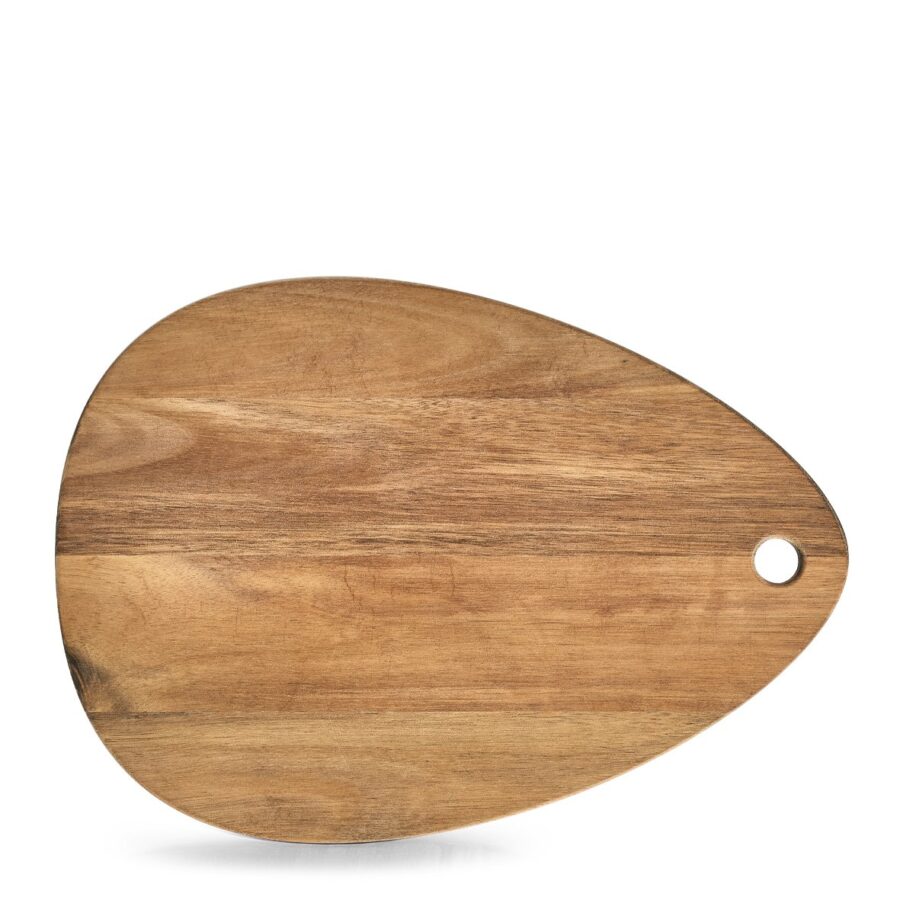 Schneidebrett, tropfenform, Akazie