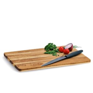 Schneide-/Servierbrett m. Print, Akazie