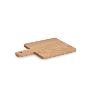 Schneide-/Servierbrett mit Griff, Eiche