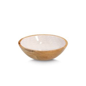 Schale, Mangoholz, beige