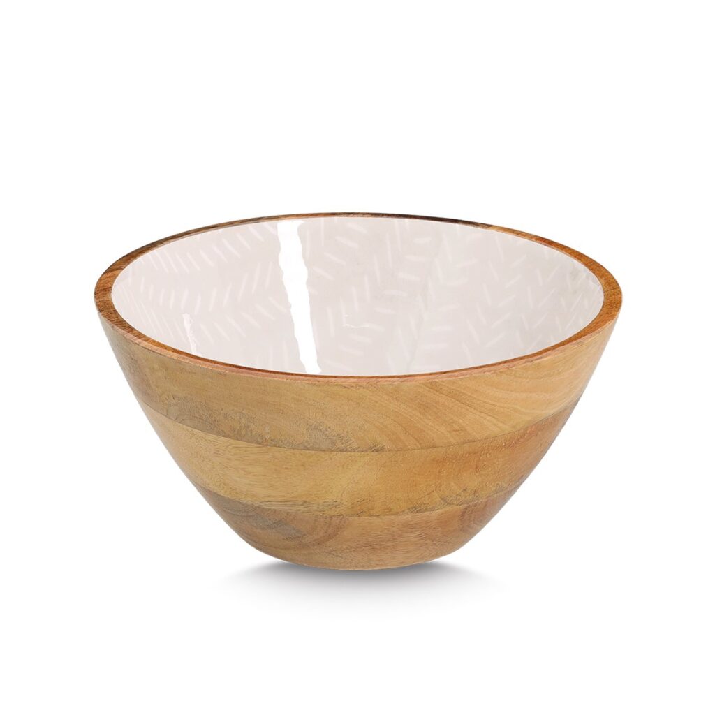 Schale, Mangoholz, beige