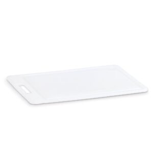 Schneidebrett, Kunststoff, weiß
