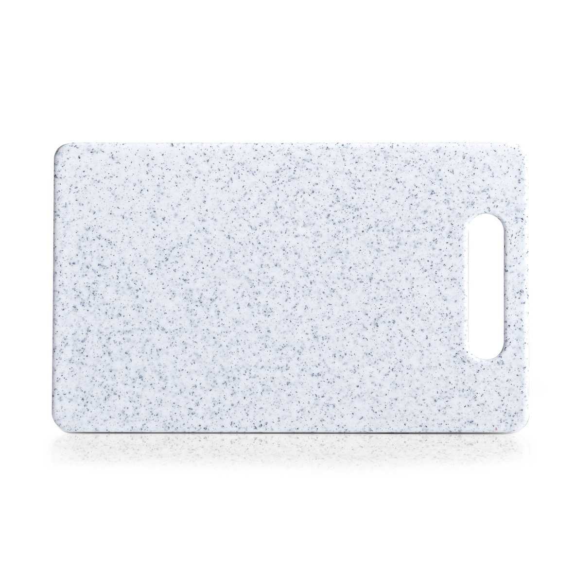 Schneidebrett "Granitoptik", Kunststoff, hellgrau
