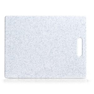 Schneidebrett "Granitoptik", Kunststoff, hellgrau