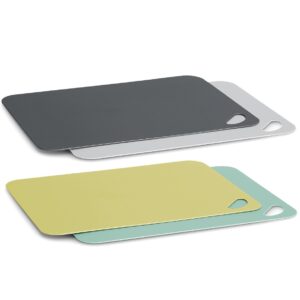 Schneidematten-Set, 2-tlg. Kunststoff, limone/mint